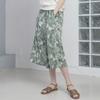 DURAN Culotte Print Skirt Pants Dbf5S-9221 2 Colors