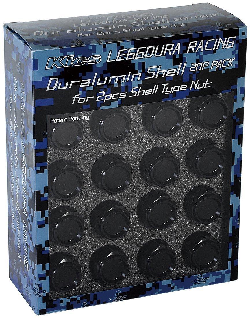 

KYO-EI LEGGDURA RACING Shell Type Lock & Nut Set (CL35) M12 x P1.5 Black CL35-11K Thread Pitch M12 x P1.5