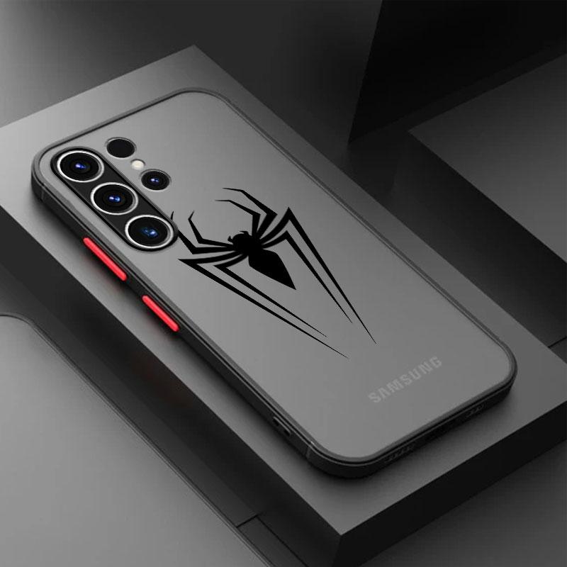 Αντικραδωδική Θήκη για Samsung Galaxy S22 S9 S20 FE S23 Ultra Note 20 S23 FE S21 S24 Plus S10 Plus Marvel Spiderman Ironman Κάλυμμα