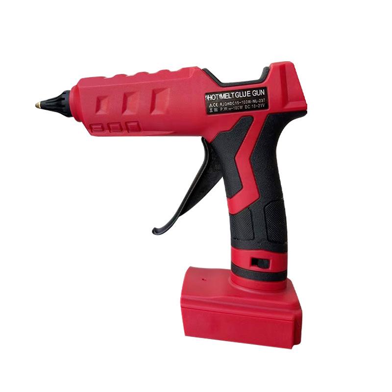 Cordless Hot Melt Glue Gun with Wireless Charging and 11M Glue Sticks
