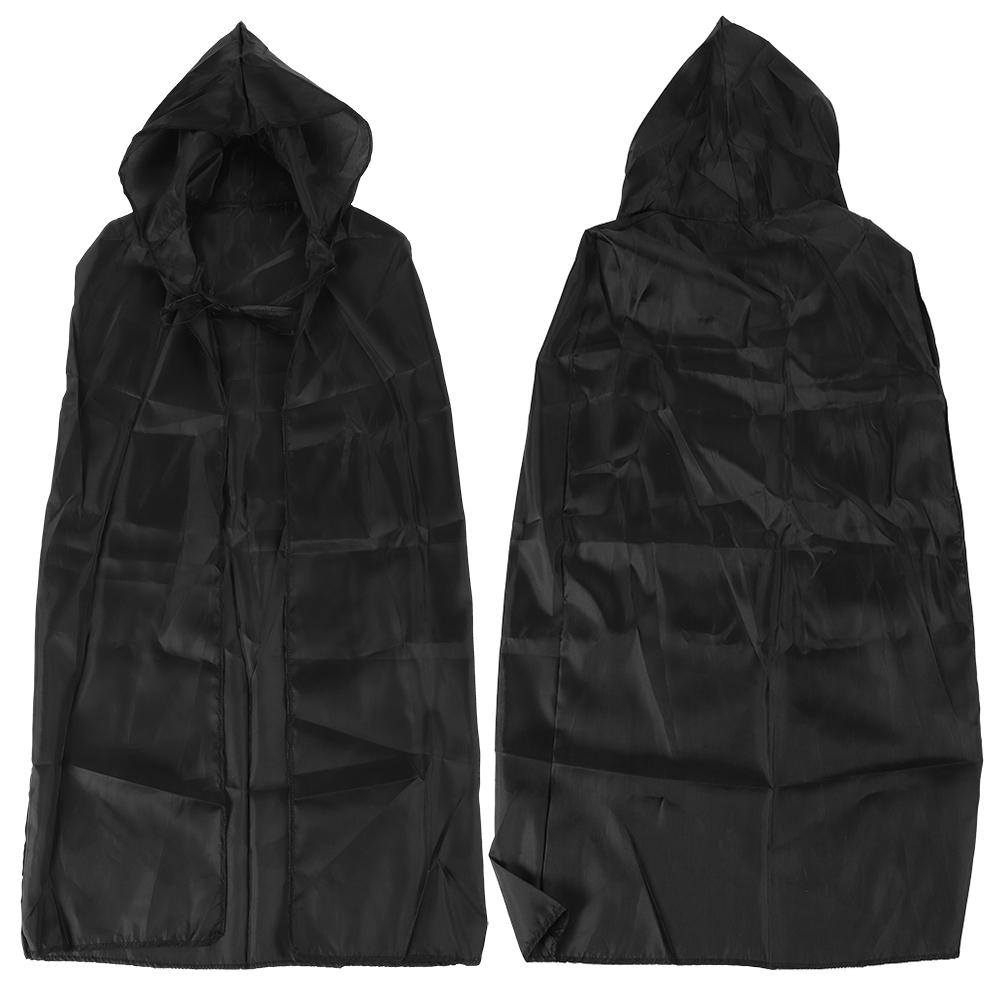 Halloween Cloak Cape Hooded Cloak Costume Prop Cosplay Party Clothing AccessoryL