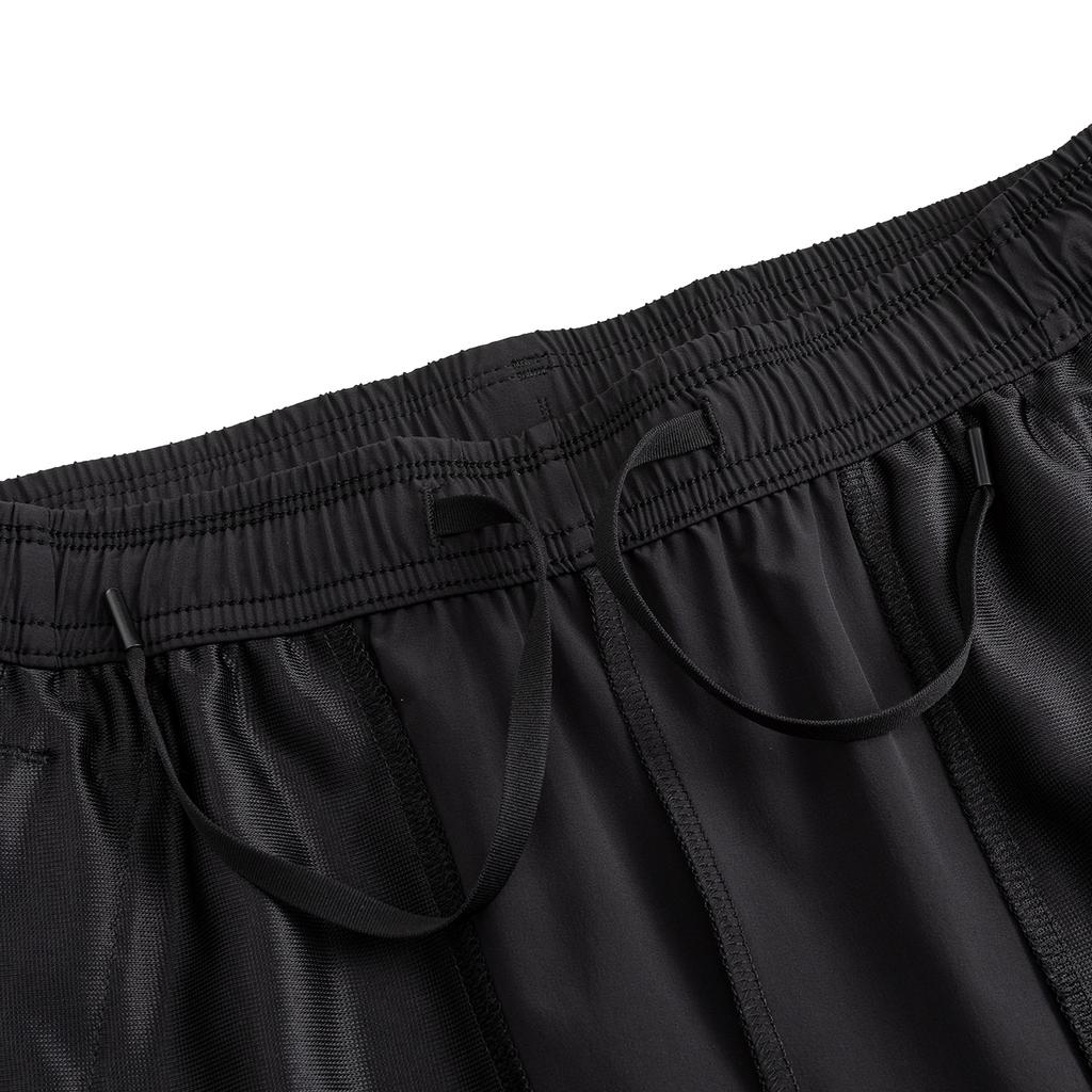 Anta Training Series Straight Leg Womens Woven Sports Long Pants Summer 2026 Casual Pants Women bottoms Basic-Black 162627502-1