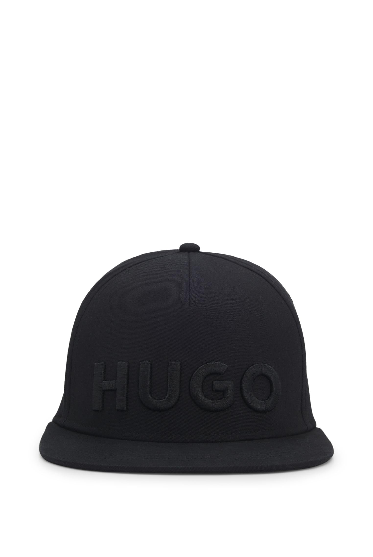 

[HUGO] Кепка из эластичного хлопка с вышивкой логотипа, мужская LXL, черная