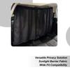 Privacy Car Curtains Car Window Sun Shades Screen Kit Cover Shade Protector Visor Shield For RV Camping Van Tent Sleeping Travel