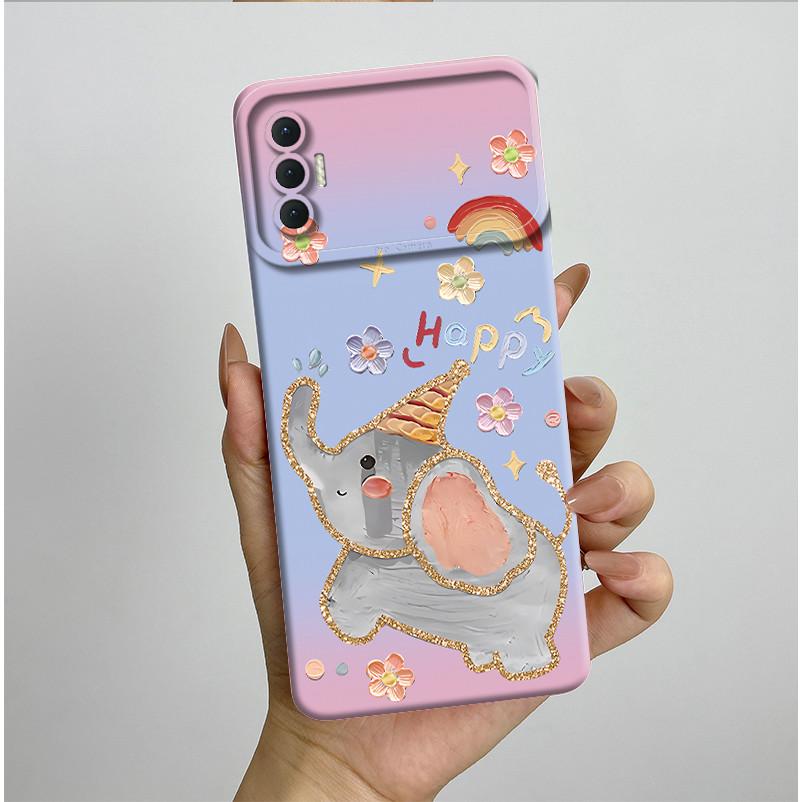 Für Tecno Spark 8P Hülle Mode Ästhetik Schmetterling Blumen Stoßfest Silikon Weiches TPU Handyhülle Spark8P KG7 KG7H KG7n Abdeckung