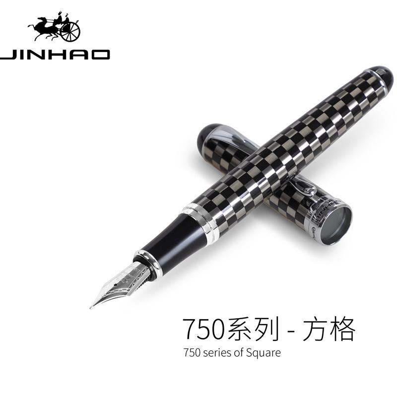 Jinhao X750 Luxury Fountain Pen Metal 0.5MM Medium Nib Calligraphy Writing Pens School Useful Office School Stationery Supplies
