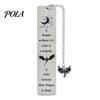 Black Tassel Bookmark Pterosaur Bookmark, Stainless Steel Fourth Wing Design Page Marker with Smooth Polished Tassel, Unique Literary Gift for