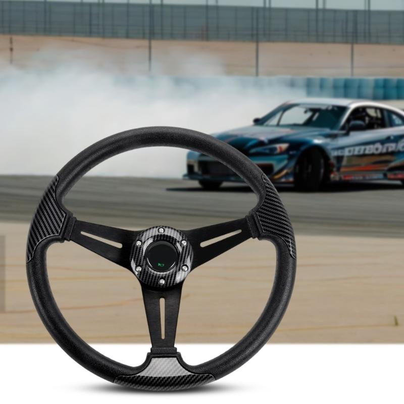 Prémiový PU materiál Volant 14 palců 345 mm Kompatibilita Lehký design