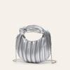 Fashionable Hand-held Ladies' Bag with Pleated Cloud Underarm Bag and Fashionable Women's Hand-held Crescent-shaped Dumpling Bag