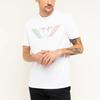 Emporio Armani Round Neck Printed Casual Short Sleeve T-Shirt Men Tops White 3H1T71-1J11Z-0100