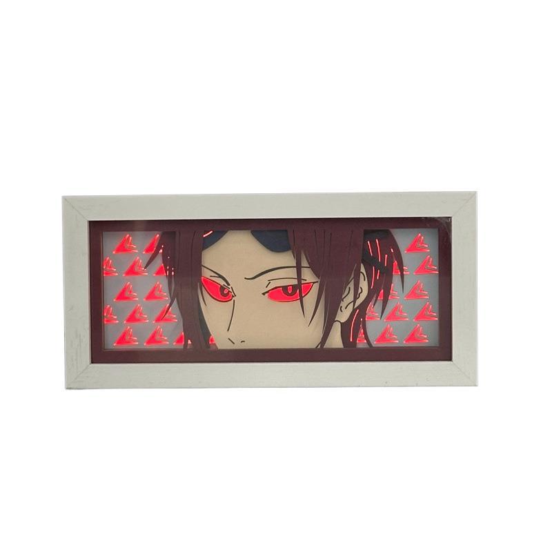 3D Anime Light Box Paper Carved Lamp Rin Matsuoka Peripherals Luminous Toys Bedroom Decor Night Atmosphere Led Desk Ornaments