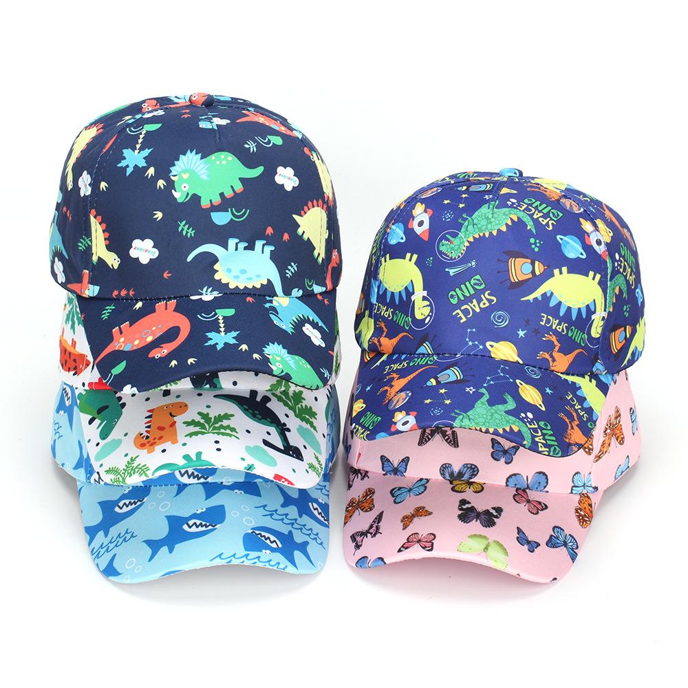 Children's Cartoon Animal Baseball Caps - Spring/autumn Girls' Sun-protective Beanie - Boys' Cute Baseball Caps