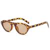 Punk Round Frame Sunglasses Women Beach Eye Protection Black Shades Glasses Travel Accessories Retro Sun Glasses for Men Outdoor