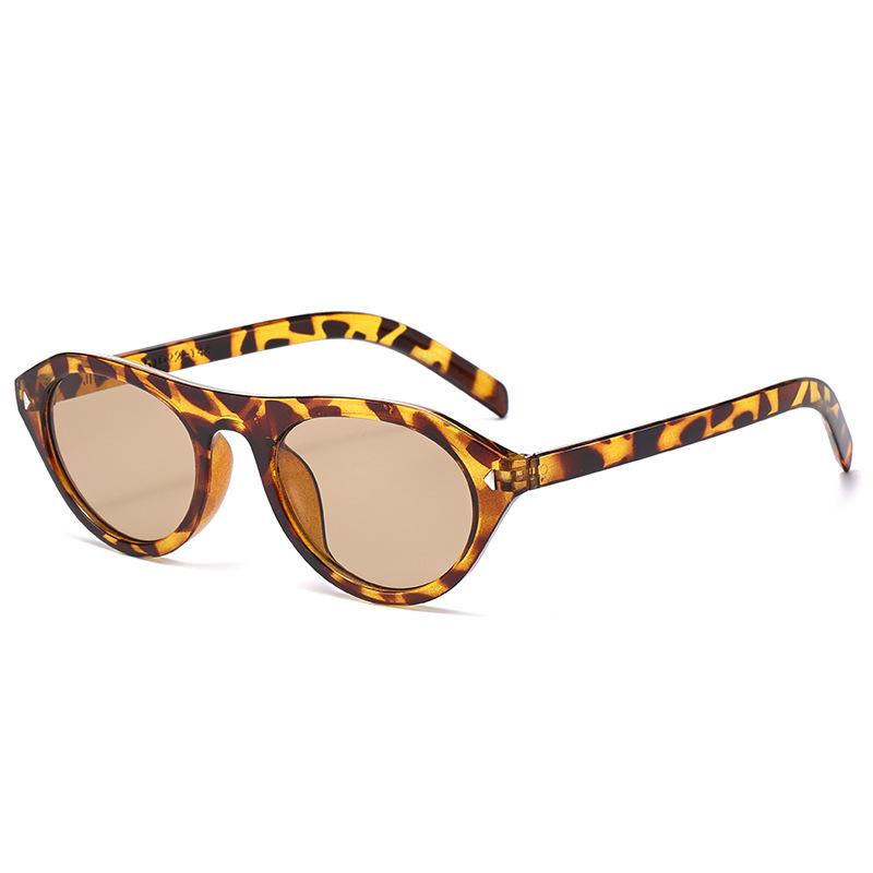 Punk Round Frame Sunglasses Women Beach Eye Protection Black Shades Glasses Travel Accessories Retro Sun Glasses for Men Outdoor