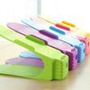 Plastic Multi-color Creative Thicken Integrated Shoe Rack Bracket Double Home Storage Hanger Organizer Tools Shelves