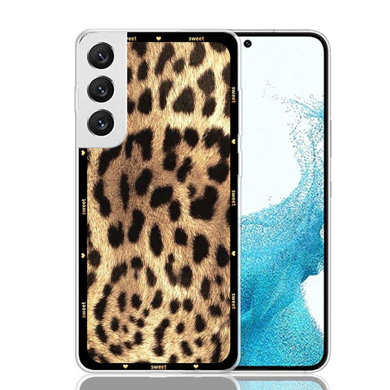Animal Leopard Print Phone Case For Samsung Galaxy S26 S25 Edge S24 S23 FE S22 Ultra S21 Plus S20 + Fundas Cover Coque Galaxy S2