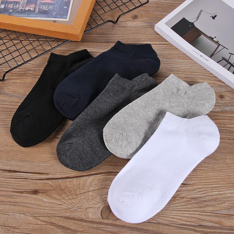 Men's Socks, Summer Thin Low-top Socks, Men's Shallow Invisible Boat Socks, Spring and Autumn Cotton Socks