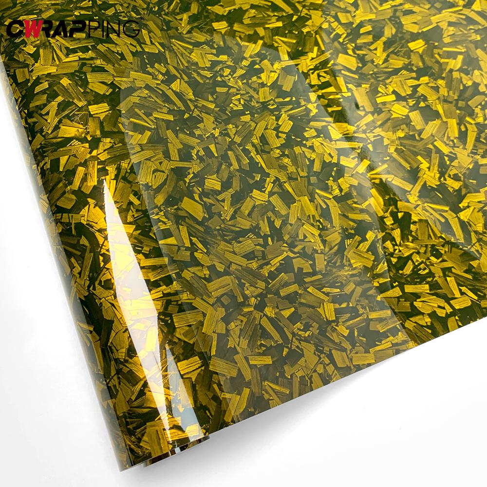 Glossy Forged Carbon Fiber Car Sticker Motorcycle Stickers for Car Wrapping Films Tuning Auto Accessories Automotive Vinyl Wrap