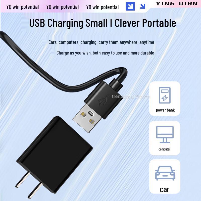 Cavo di Ricarica USB Universale WinQian per Rasoi Elettrici e Dispositivi di Grooming
