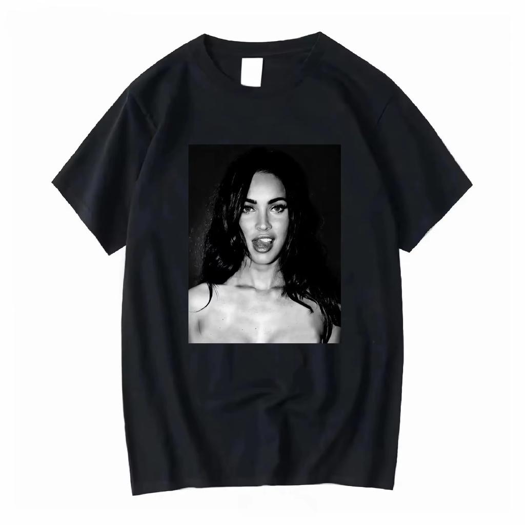 Megan Fox T Shirt Vintage S Jennifer S Body Sizes Long or Short Sleeves Vintage Washed Casual Soft Top for Everyday Wear