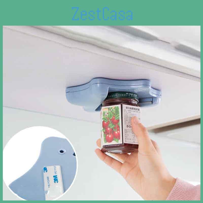 Wall Spiral Mounted Bottle Opener Antislip Kitchen Multifunction Can Openers