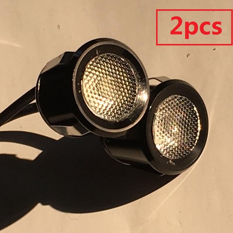 Reversing Radar Design Car Eagle Eye LED Day Running Light Auto Under Side Rear View Mirror Puddle Light Car Door Welcome Lights