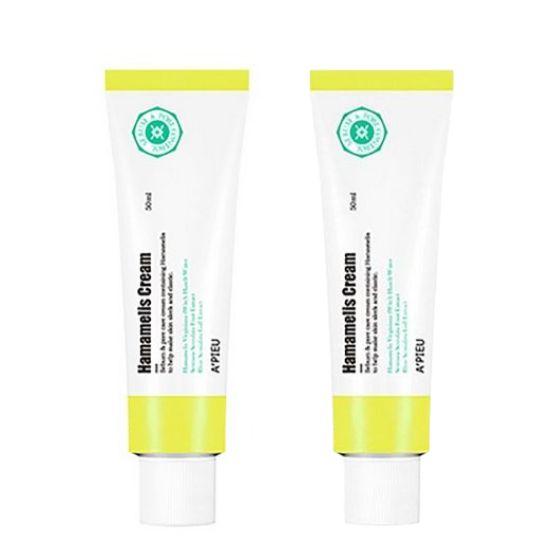

A’PIEU Hamamelis Cream Pore Care & Soothing Moisturizer 50ml x2