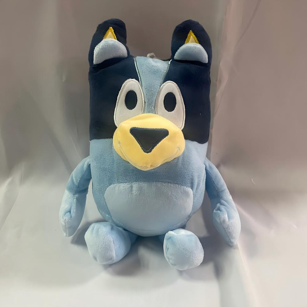 Peluche Blueyed Dog Family Plush Toys Cartoon Dog Soft Stuffed Animals Doll Christmas Gifts Family Blue-Y !