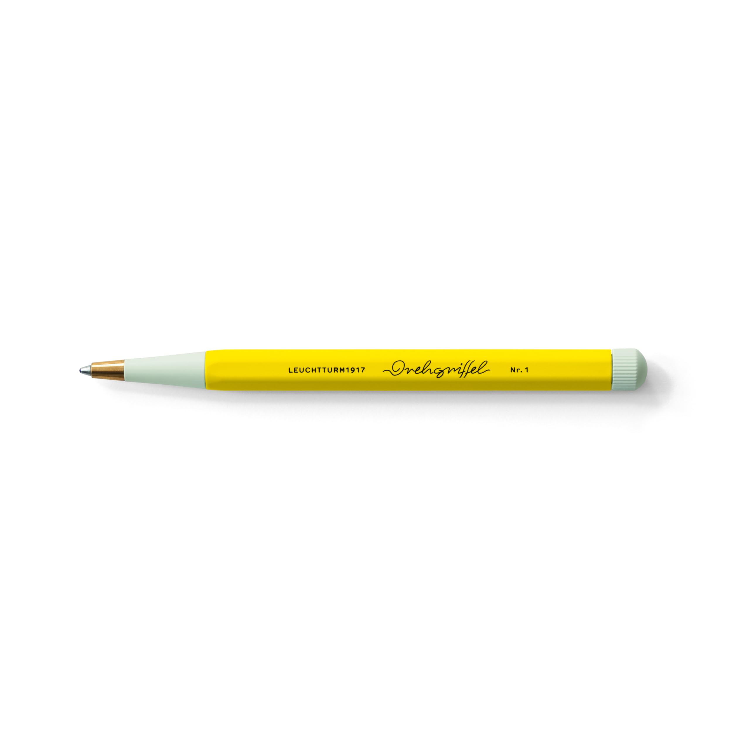 LEUCHTTURM1917 Gel Rollerball Pen 0.5mm Drehgriffel Nr.1 Lemon 363958