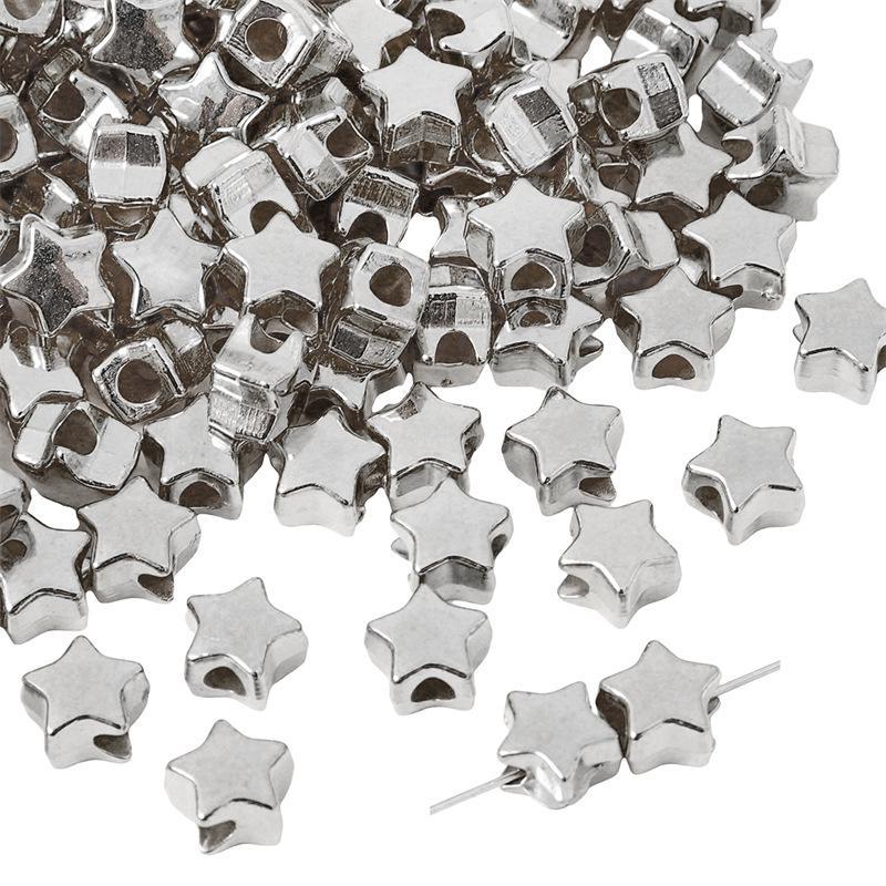 Fishtail Star Butterfly Blumen-Abstandshalterperlen - Schmuckzubehör für DIY Halsketten, Armbänder und Ohrringe