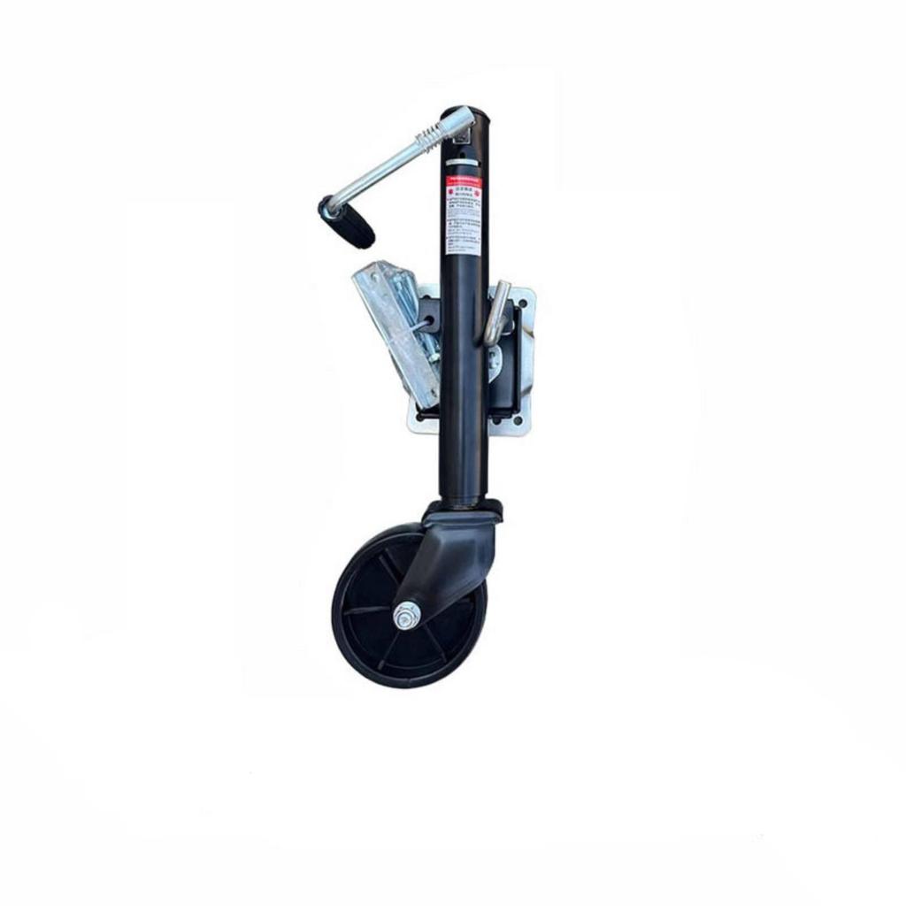 Trailer Jack Wheel Swivel with Hardware Heavy-Duty Sturdy for