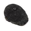 Denim Beret Men's Retro Forward Cap British Newsboy Hat