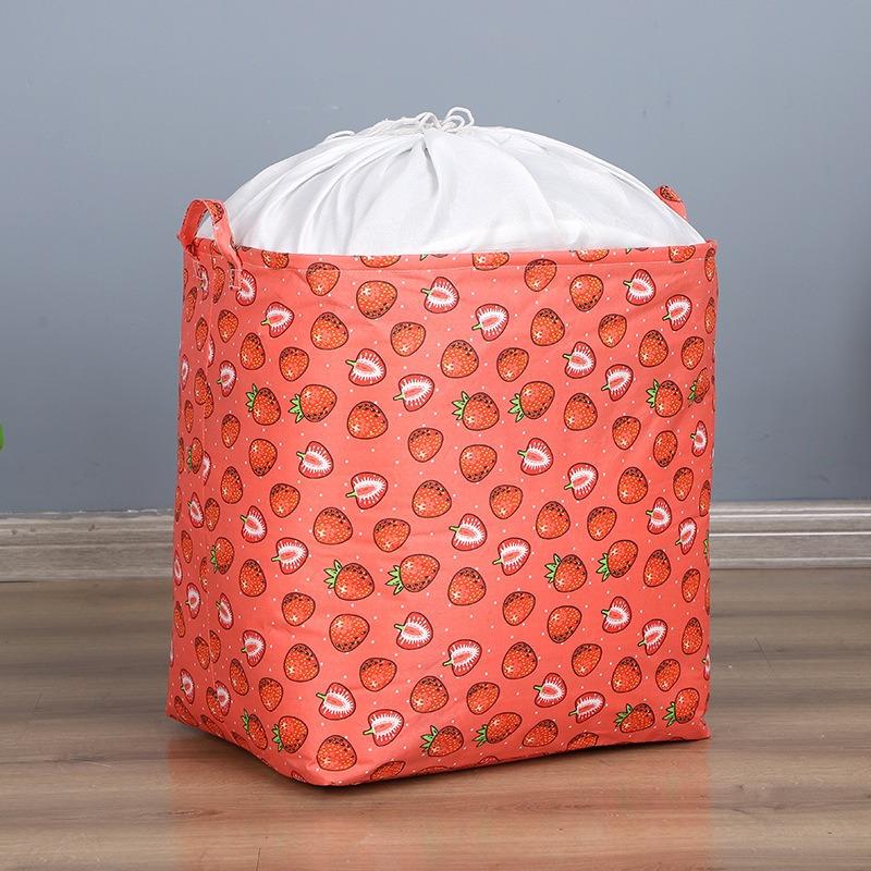 1PC Organize Storage Boxes, Fabric Folding, Drawstring Storage Bags, Clothing Storage Boxes, Storage Basket, Toy Storage