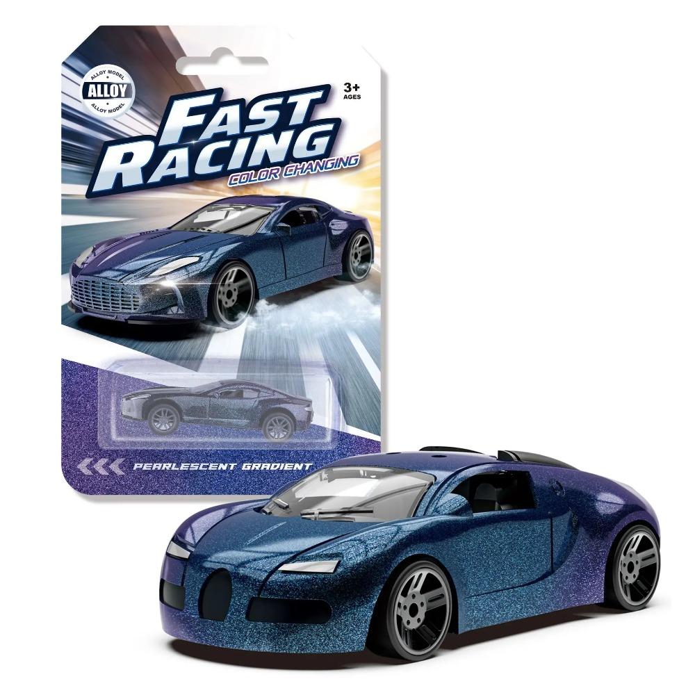 1:64 Color Change Alloy Car Toys for Kids Temperature Sensing Inertial Pull Back Mini Racing Cars Model for Boys Children Gifts
