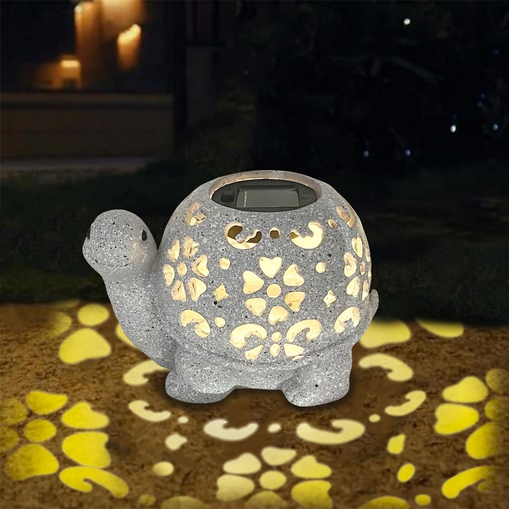 Solare Außenstatue Statue mit Licht Geburtstagsgeschenk für Mama, Einzigartiges Geschenk für Frauen, Gartendekoration für den Frühling