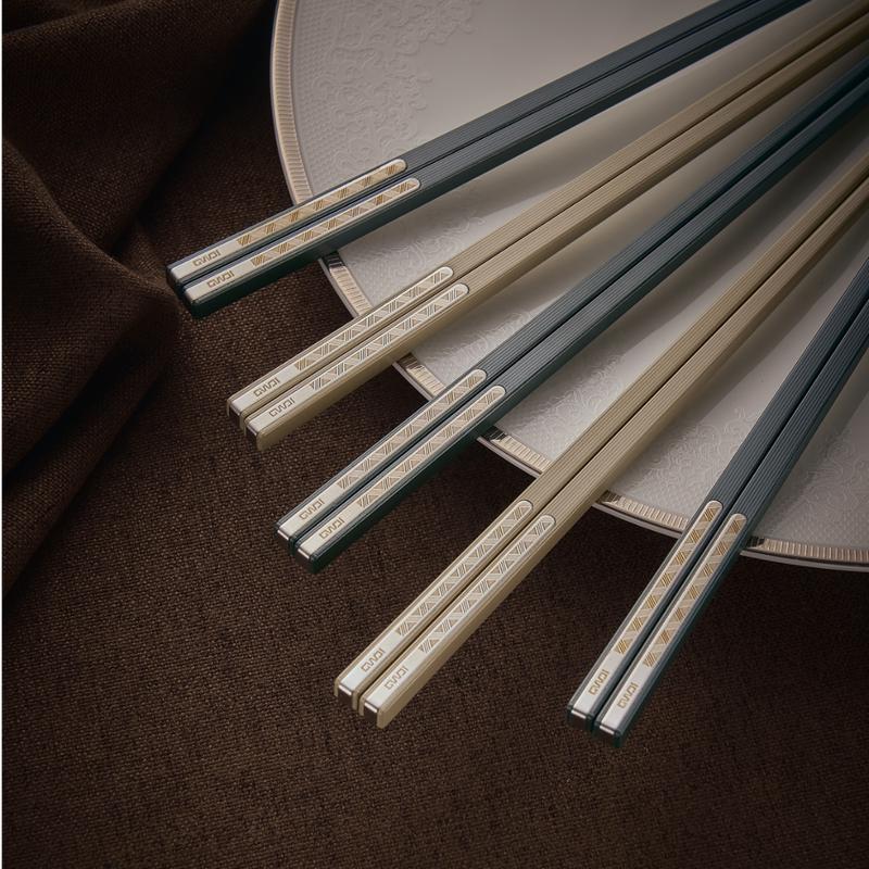 Premium Heat-Resistant Alloy Chopsticks Set