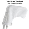 Bolsa de Malla Fina de Nylon para Aspiradora de Piscina Bolsa Limpiadora de Piscina Bolsas de Repuesto de Malla Fina para Aspiradora de Piscina Recargable Manual Inalámbrica