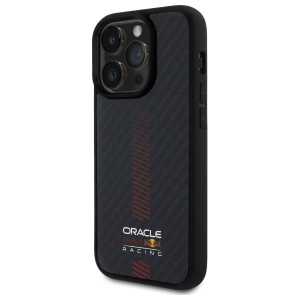 Red Bull Rbhmp14L24Cfgsmk Iphone 14 Pro  6.1 Hardcase Czarny/Black Carbon Fiber Power Bar Magsafe