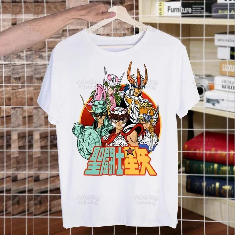 Saint Seiya Anime Manga Phoenix T-shirts Summer Men/Women Hip Hop Funny Print Tshirt Streetwear T Shirts Short Sleeve Tops