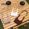 Cute Plush Cup Holder for Women Coffee Sleeve, Hand Strap Soft Insulated Holder, Autumn Winter Warmer Wrap Retro Style Sleeve And Daily Use Drink
