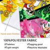 Hedgehog Sonic Soar Wall Hanging Printed Fabric Blanket Decorative Tapestries for Bedroom Living Room Home Decor
