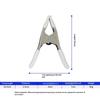 Metal Wedding Dress Clip 4/6Inch Multi-Purpose Photography Clips A-Shaped Non-Slip Rubber Heavy Duty Clamps Wedding Dress Train