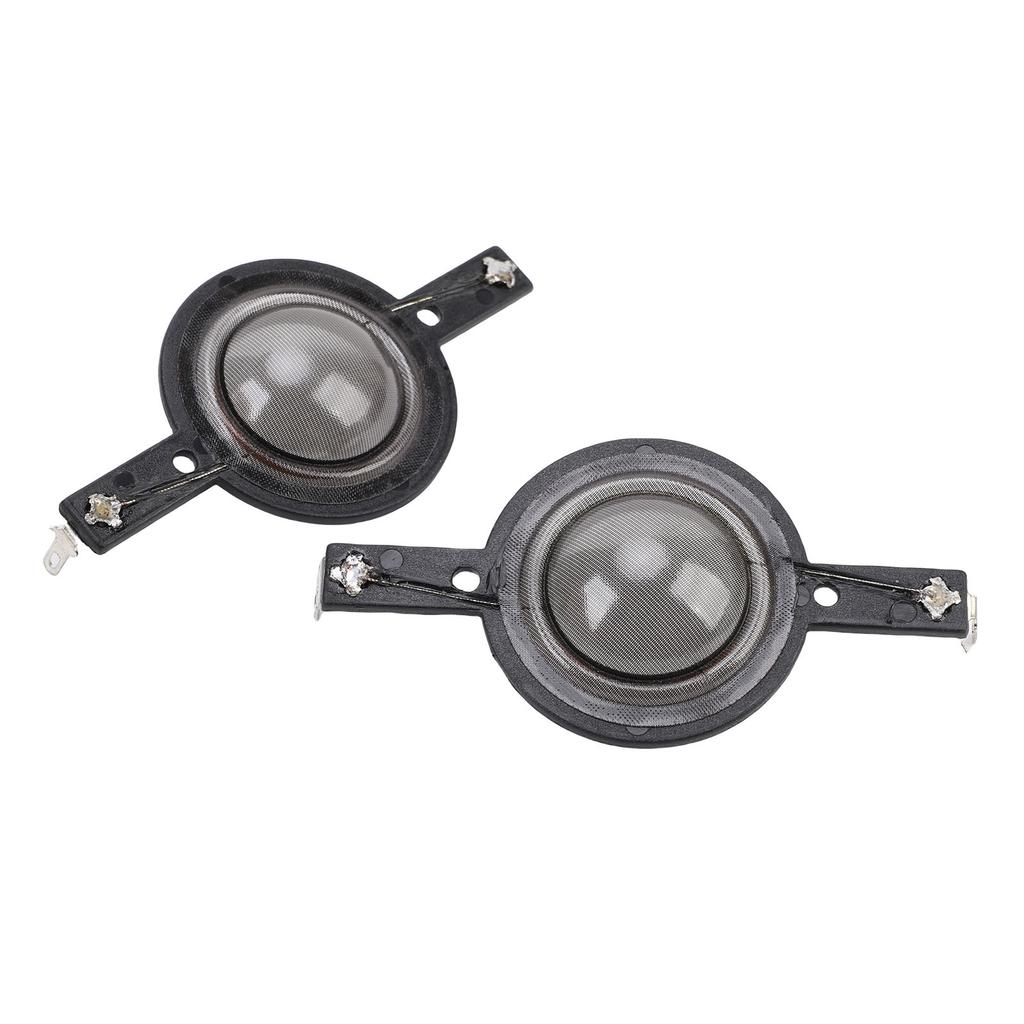 2Pcs 4in Speaker Membrane Silk 25.4mm DCR 5.4 Ohm  Tweeter Diaphragm for Speaker Upgrade Repair