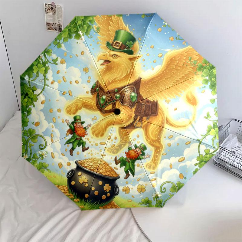 

Greenorg anisms Pattern Pattern New Style Umbrella, 1 Piece Automatic Folding Umbrella, Portable Travel Umbrella, Outdoor Umbrella, Birthday Gift