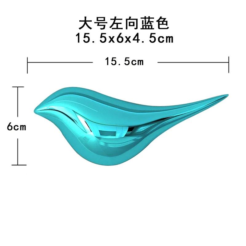 Stereoscopic Wall Hanging Ornaments Bird Living Room Wall Background Display Plating Decor Golden Bird Sofa TV Decor Accessories