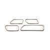 Edelstahl Für VW Volkswagen Touran 2005-13 14 2015 Auto Armlehne innere tür Schüssel schutz rahmen Abdeckung Trim