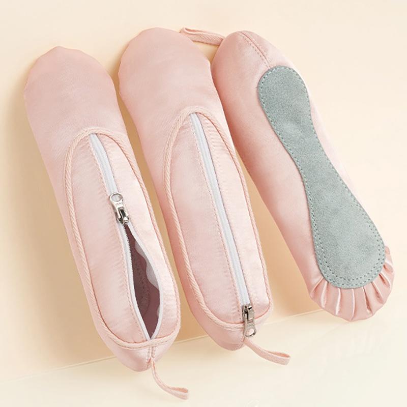 Large Capacity Ballet Shoes Pencil Case Cute Design Makeup Bag Ballerina Pencil Bag School Pencil Box Pencil Holder