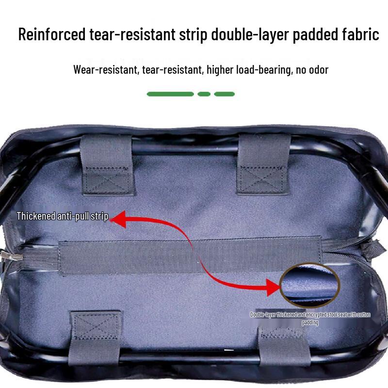 Portable Heavy-Duty Folding Outdoor Stool