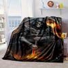 Skulls And Roses Artwork Blanket Flannel Blanket Throw Blanket Sofa Cover Blanket Soft Premium Blanket Picnic Blanket Tv Blanket Gifts