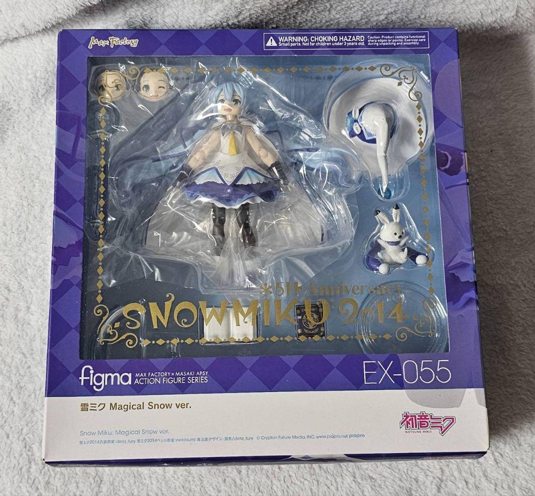 

[USED] Figma Snow Miku SNOW MIKU EX-055 Figma Hatsune Miku